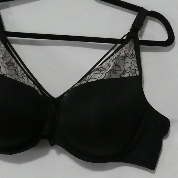 AG - ASHLEY GRAHAM | 42 DD | Black Lace Detail Bra - Picture 5 of 16